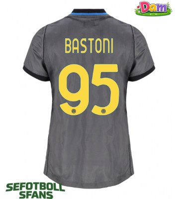 Inter Milan Alessandro Bastoni #95 Tredje Tröja Kvinnor 2026-27 Kortärmad
